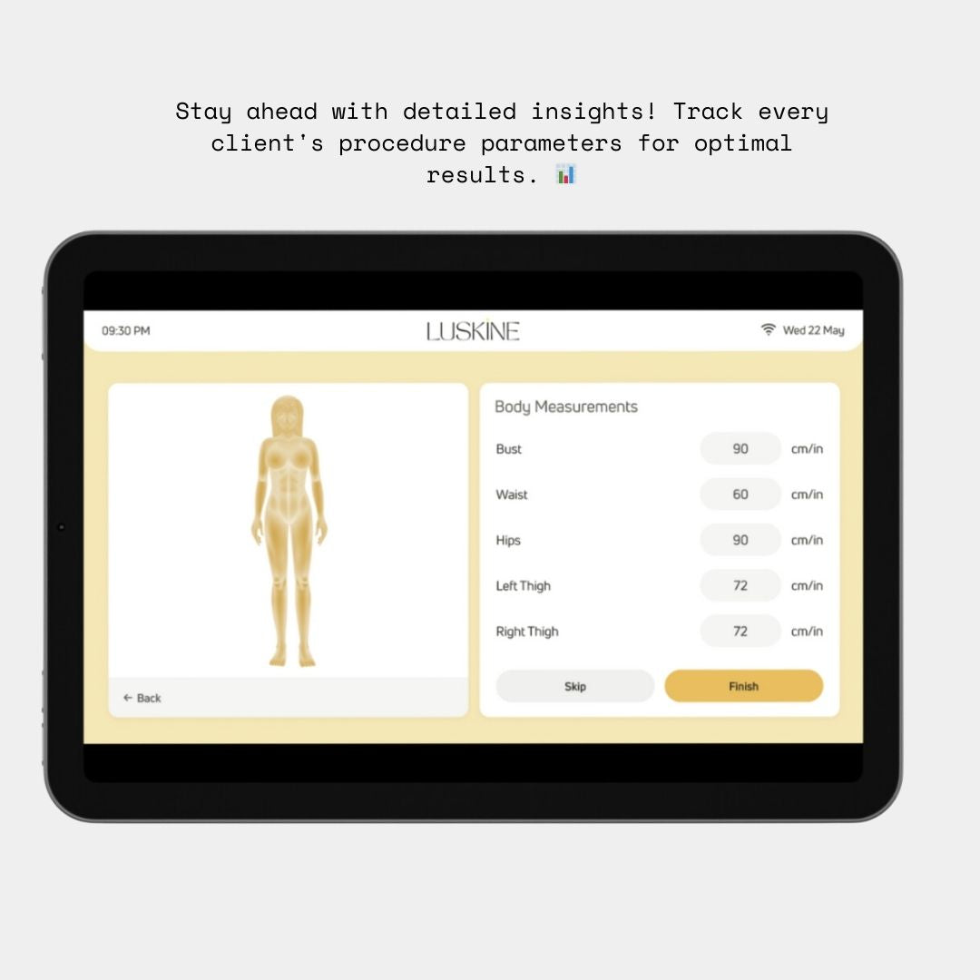 Luskine Body Pro – Massage lymphatique connecté avec IA